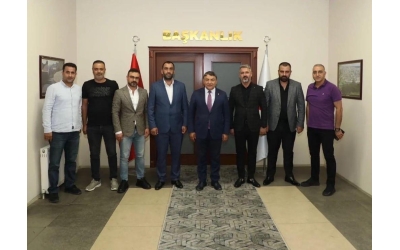 DİLOVASI BELEDİYE BAŞKANI HAMZA ŞAYİR ZİYARETİ